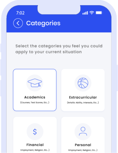 Categories Screen