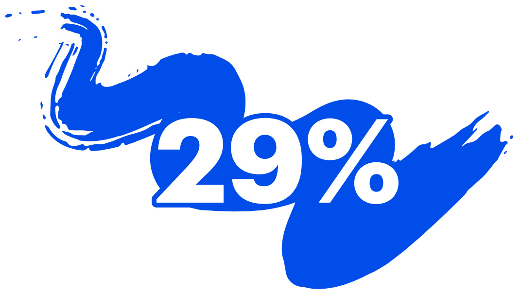 29 percent