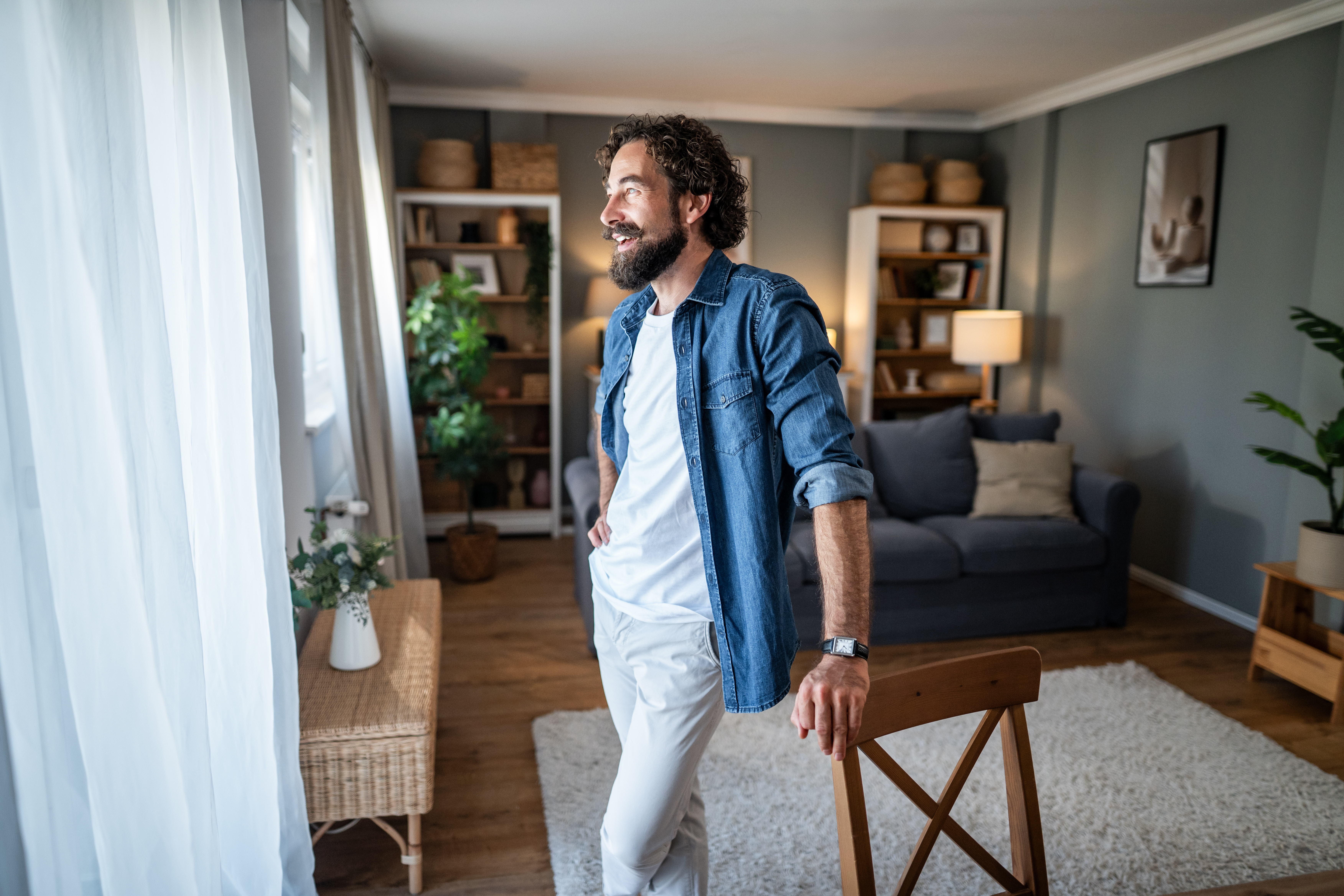 person_looking_out_window_reflecting